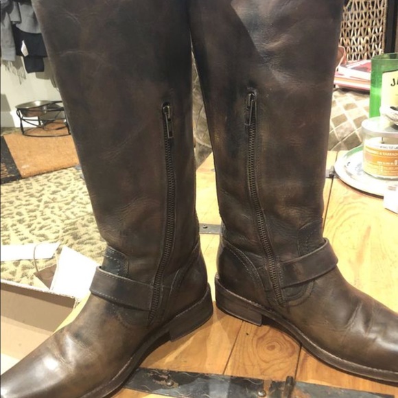 Frye Smith Engineer Women’s Boots SIZE 8M - Picture 3 of 7